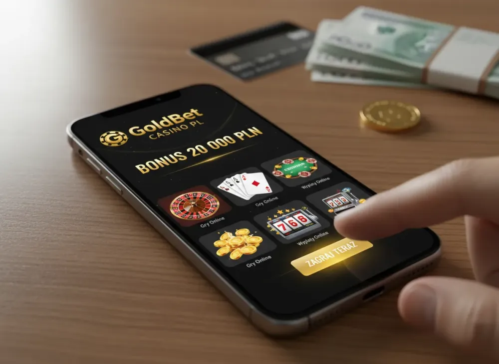 GoldBet Casino PL – Bonus 20 000 PLN, Gry i Wypłaty Online